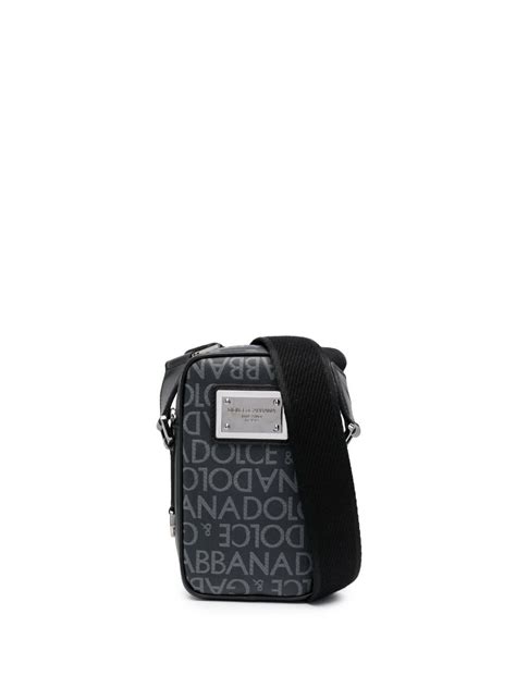 messenger bag dolce gabbana logo print|Dolce & Gabbana logo.